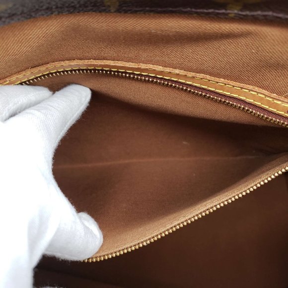 100% Authentic Louis Vuitton Cabas Mezzo Brown Monogram Tote Bag - Picture 12 of 15